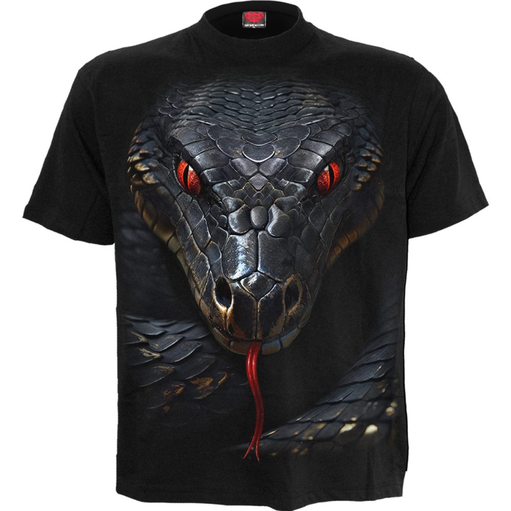 Spiral - Basilisk Mens T-shirt - Black
